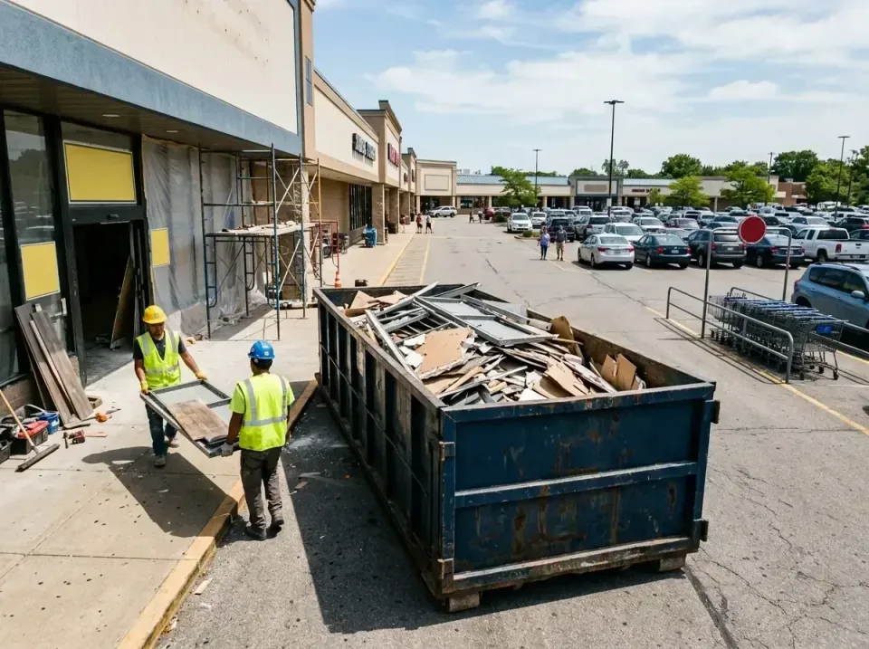 retail-store-renovation-debris-003 — frequently asked questions, Roll-off Dumpster Rentals in Buzzards Bay, MA